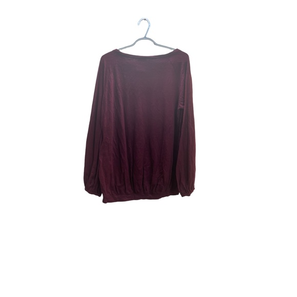 Heather by Bordeaux long sleeve top NWT - Picture 4 of 4